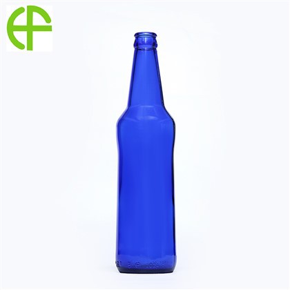 Buidéal Gloine Beoir Brave Blue Sapphire 500ml